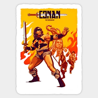 The Barbarian Sticker